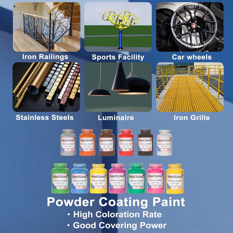 ninesung Powder Coating Paint for Metal Surfaces | Car Paint