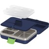 THERMOS Kids Freestyle Food Storage Lunch Kit, Navy