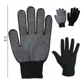 Taej 85 Pack 10 Pares Guantes De Tela Con Puntos Antiderrapantes