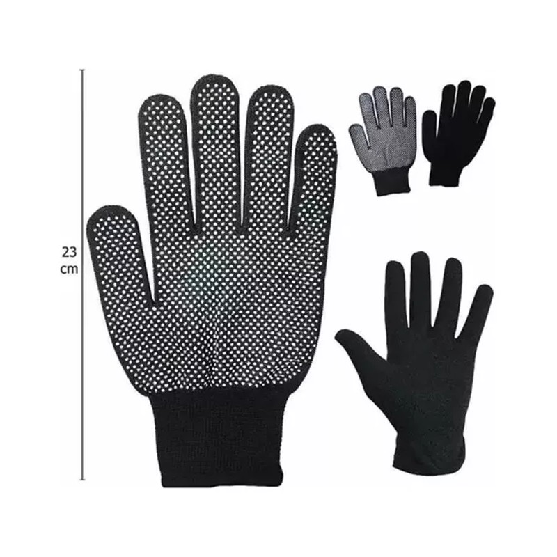 Taej 85 Pack 10 Pares Guantes De Tela Con Puntos