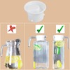 4 Pieces Glass Water Pitcher Lid Replacement Cap Stoppers for