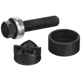 Gardner Bender KOS-750B Slug-Out Mechanical Knockout Set, Contractor Punch, Die & Drive Screw, ¾" Conduit Pipe Size Cutting Diameter, 10 AWG Mild Steel & 12 AWG Stainless Steel