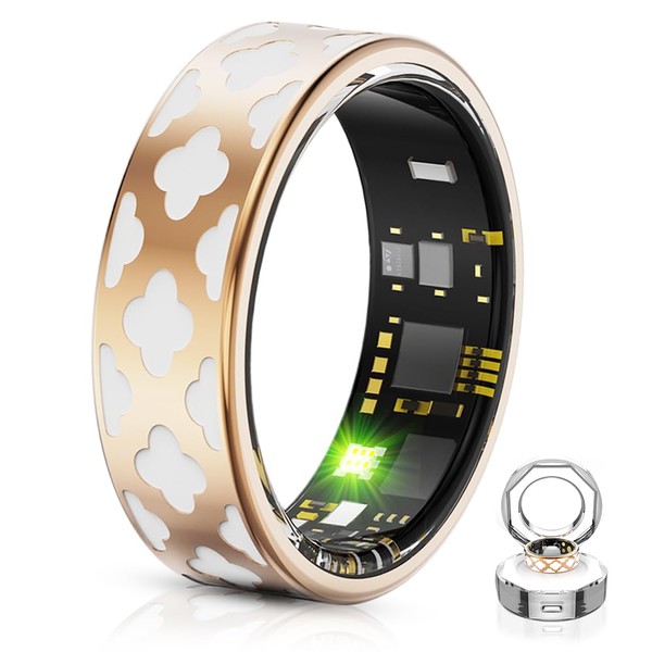 UouNeaCo Smart Ring for Women Men -Health Tracker Ring with