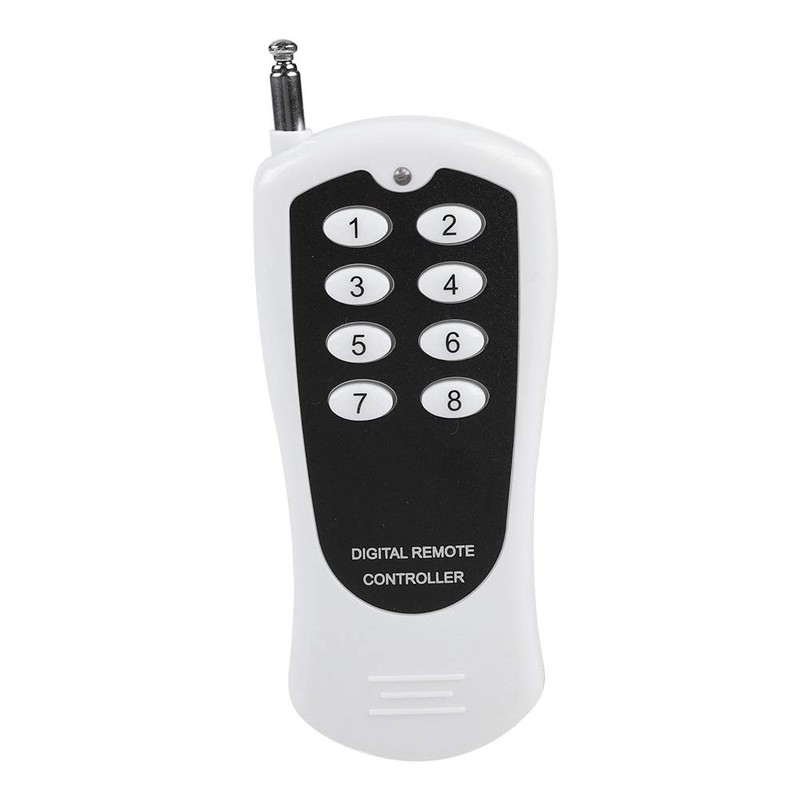 Serounder DC 12V Relay Remote Switch, RF Remote Control 8