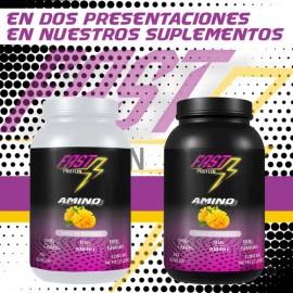 Aminoácidos En Polvo Fast 1 Kg Varios Sabores 100 Servis                                                                                              