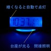 Rhythm Citizen 8RZ202-003 Alarm Clock, Radio Clock, Digital Light, Temperature,