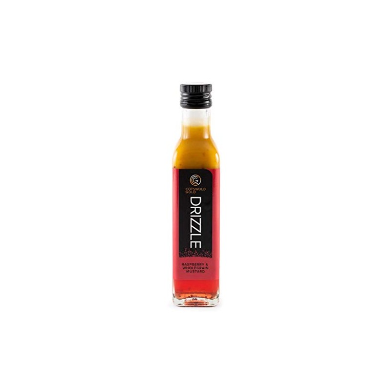 Cotswold Gold Raspberry & Wholegrain Mustard Drizzle 250 ml