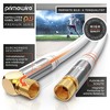 Primewire Satellite Cable, White, Angled