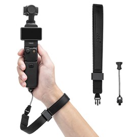 Adjustable Nylon Camera Hand Wrist Strap Lanyard with 1/4"20 & Quick Release Design for DJI Osmo Pocket 3 Pocket3 Creator Combo Accessories Osmo 360 Insta 360 X5 X4 X3 Mobile 7P 6 SE Gimbal Stabilizer