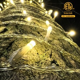 [4pcs] Christmas Lights Outdoor 330FT 1000 LED String Lights with Reel, 8 Modes&Timer Remote, UL Listed, Decorations for Christmas Holidays Party Wedding