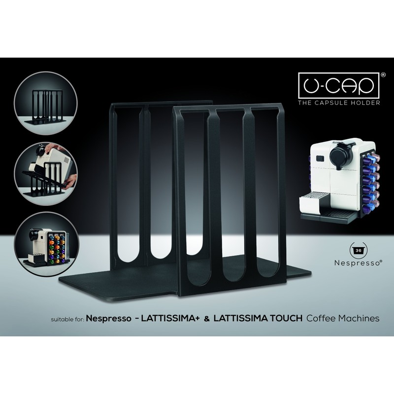 U-CAP, The capsule holder for Nespresso® LATTISSIMA Touch/LATTISSIMA + (with
