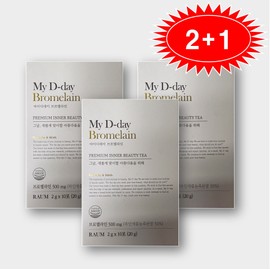 My D Day Bromelain Powder Powder Pineapple 2+1 Total 30 Packets / 마이디데이 브로멜라인 분말 가루 파인애플 2+1 총30포