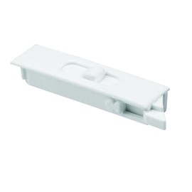 STB Tilt Window Latch, Right Hand, Mortised, White, 2-21/32"