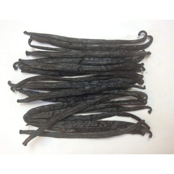 Bakto Flavors Ground Vanilla Beans, 100% Papua New Guinea -Vanilla tahitensis,8 OZ Bag