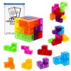 DASDAX Magnetic Building Blocks Magic Magnetic 3D Puzzle Cubes, Set