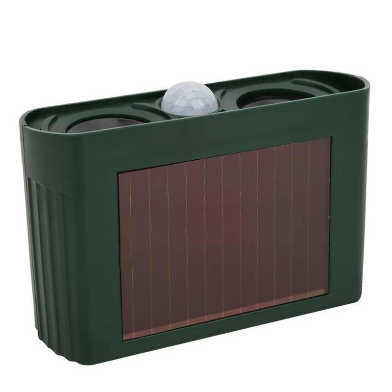 Outdoor Waterproof Solar Power Animal Repeller Ultrasonic Infrared Mouse Bird
