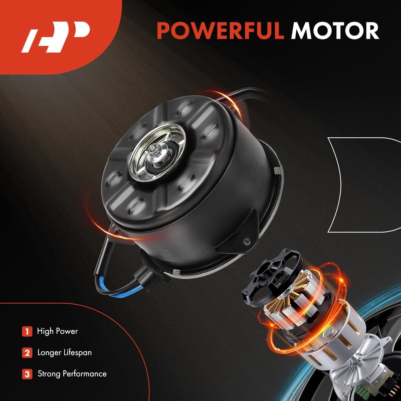 A-Premium Radiator Fan Motor Compatible with Toyota RAV4 2016-2018 &