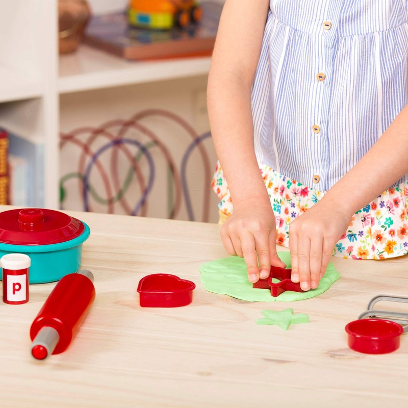 Battat – Cooking Set – Pretend Play Toy Dishes Set