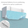 Universal Air Conditioning Deflector Air Conditioner Baffle Wall Mounted for