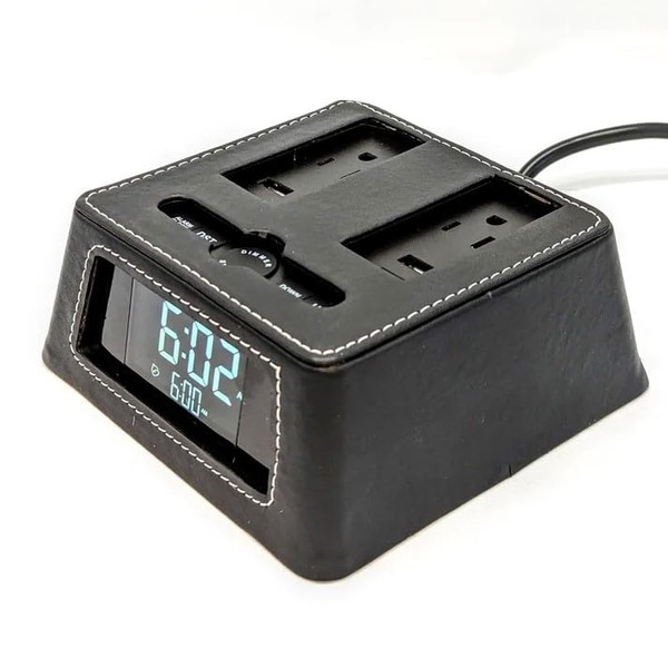 G.U.S Power Hub Ultra with Sleek Alarm Clock | Charge