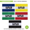 Champion Sports Soccer Captain's Arm Band, Green Color