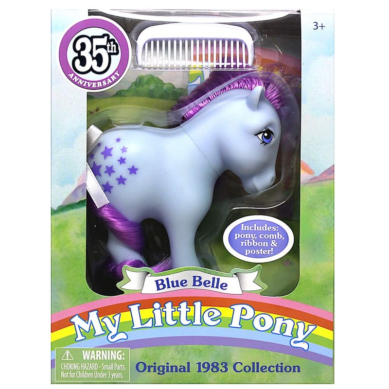 Basic Fun My Little Pony Retro - Blue Belle