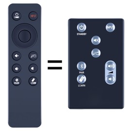 ZWP Replacement Remote Control fit for Boston Acoustics SoundWare XS Satellite Speaker System A-045