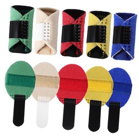 CORHAD 10Pcs Finger for Injury Relief Hook and Loop Fasteners Compact Design Strong for Broken Fingers for Everyday Use