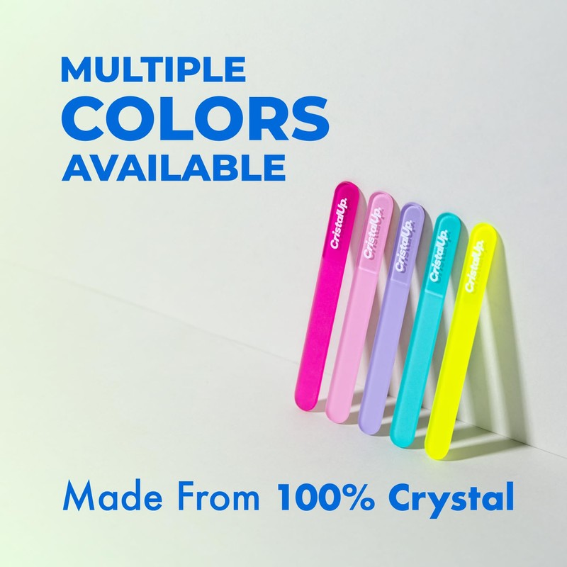 Cristal UP Crystal Nail File 3 in, Glass File Ideal