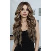 GAIBMAX - Pelucas para mujer cabello aspecto natural, peluca de