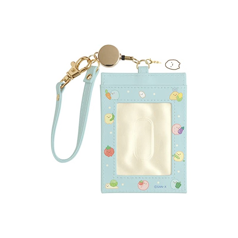 PB68801 Sumikko Gurashi "Welcome! Tabemono Okoku" Pass Case with Reel