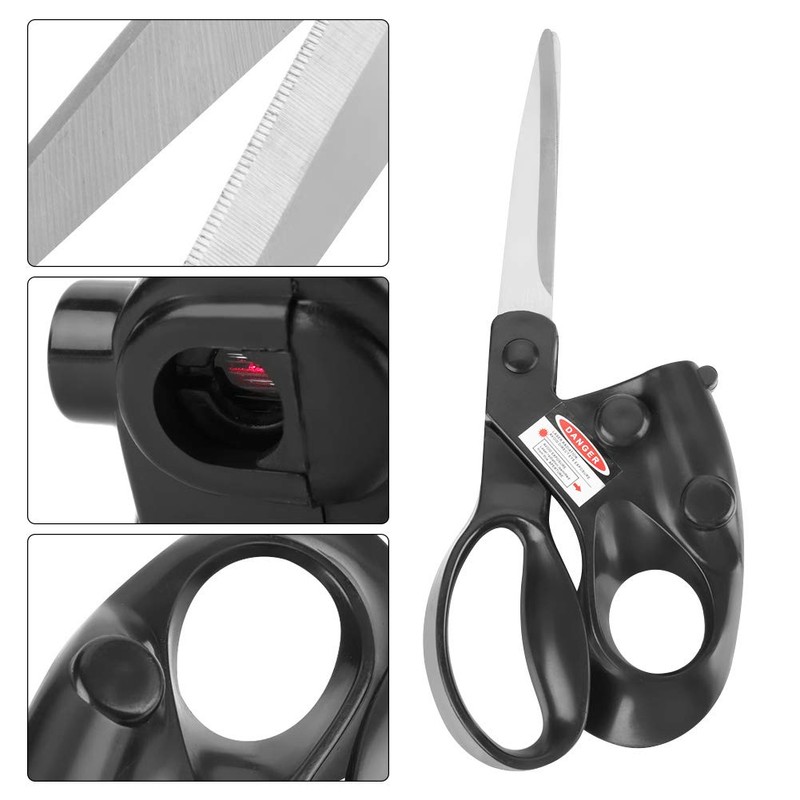 LetCart Laser Guided Sewing Scissors, Professional Straight Cutting Fast Fabric