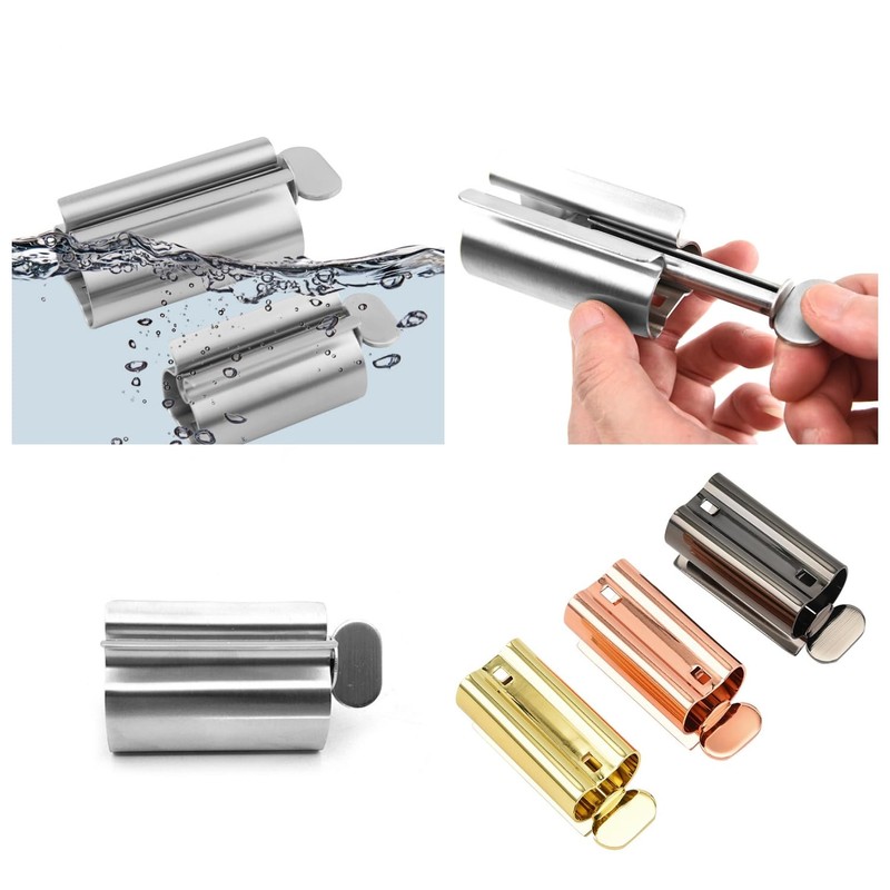 NestNook Toothpaste Squeezer - Stainless Steel Tube Squeezer Metal Tube