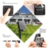 Vigdur Solar String Lights Outdoor, 2 Packs 15ft Globe String