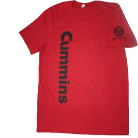 Cummins Dodge Diesel Truck Shirt t Short tee Trucker Gear 4X4 Cumming RED 2X