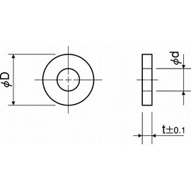 Teflon Washer TT 0610-05 [100 Pack]
