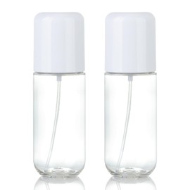 Bynccea Travel Spray Bottle 3.4oz/100ml Plastic Mini Bottle Set - Fine Mist Mini Empty Spray Bottles - Refillable Small Spray Bottles for Cleaning Solutions, Liquid Cosmetics