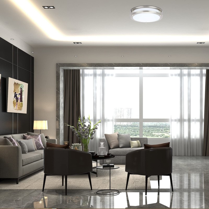 LED Flush Mount Ceiling Light - 16 Inch Ceiling Light