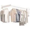 BOQORAD Wall Mounted Drying Rack,Clothes Drying Rack,Laundry Drying Rack,Collapsible Drying