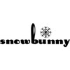 CafePress Snowbunny Rectangle Sticker Rectangle Bumper Sticker Car Decal
