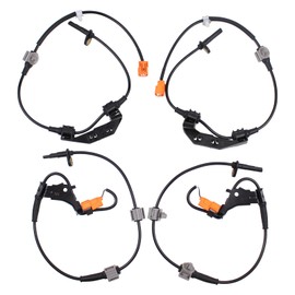 MOTOKU Front Rear ABS Wheel Speed Sensor Set for Honda Element 2.4L 2003-2011 Left Driver and Right Passenger Side