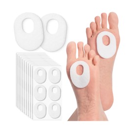 DR. JK- Felt Callus Pads, 60 pcs, White Oval Callus Cushions for Feet, Corn Pads for Feet, Corn Pads for Bottom of Foot, Callus Pads for Feet, Corn Cushions for Feet, Callus Pads for Bottom of Foot