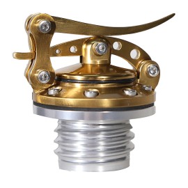 Rudyness US Gold Quick Release Fuel Gas Tank Oil Cap For Harley Sportster XL 1200 883