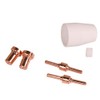 CUTSet1 37-Piece Wearing Parts Set for Plasma Cutters by Lidl,