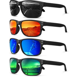 ANYLUV Sunglasses for-Men Polarized Sun Glasses: Mens Sunglasses Polarized Fashion Trendy for Driving Fishing with UV400