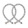 31 Inch Braided Stainless Steel Faucet Water Supply Hoses Female