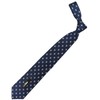 MICHI CORONDON Brand Necktie, Fine Crest Pattern, Crest Pattern, 100%