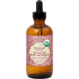 US Organic Aceite de Rosa Mosqueta Orgánico USDA, Prensado en Frío, 115 ml