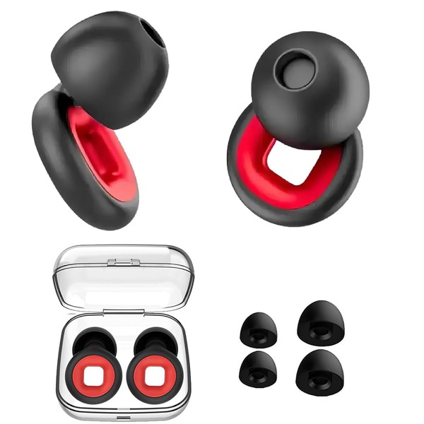 Bkemkri Ear Plugs for Sleeping, Noise Cancelling Snoring Silent Sleep