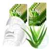 UnKnown Miracle House We Rise Aloe Mask Sheet 10 Sheets Women's Mask Pack Hydrating Mask Pack Moist Mask Pack Calming Mask Pack Face Pack Skin Diagnosis 806088 / 미라클하우스 위라이즈 알로에 마스크시트 10매 여성마스크팩 수분마스크팩 촉촉한마스크팩 진정마스크팩 얼굴팩 피부진 806088